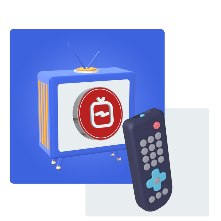 Image d'une télévision avec télécommande pour Smart IPTV France